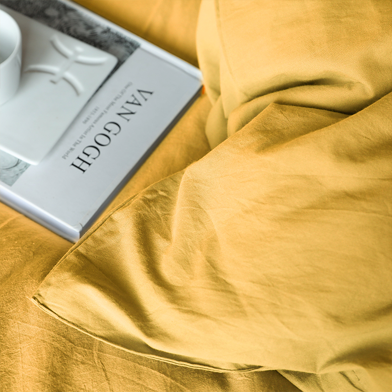 Ensemble de draps en coton Gardenhire 4 pièces 