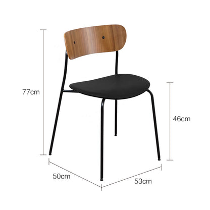 Table à manger design nordique en bois massif ALAN scandinave