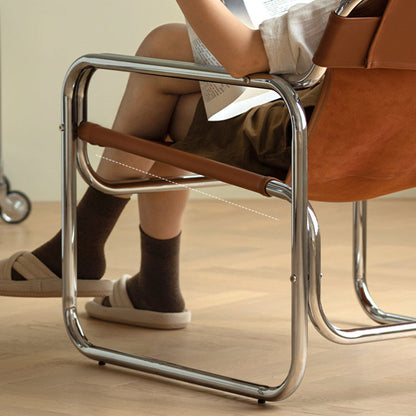 Fauteuil de salon en similicuir Barwyn