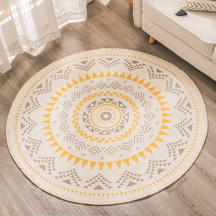 Tapis rond Lucienne