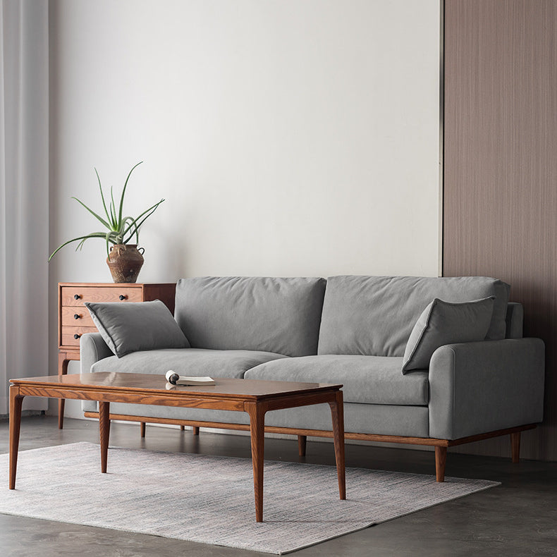 Canapé à accoudoirs carrés Hana