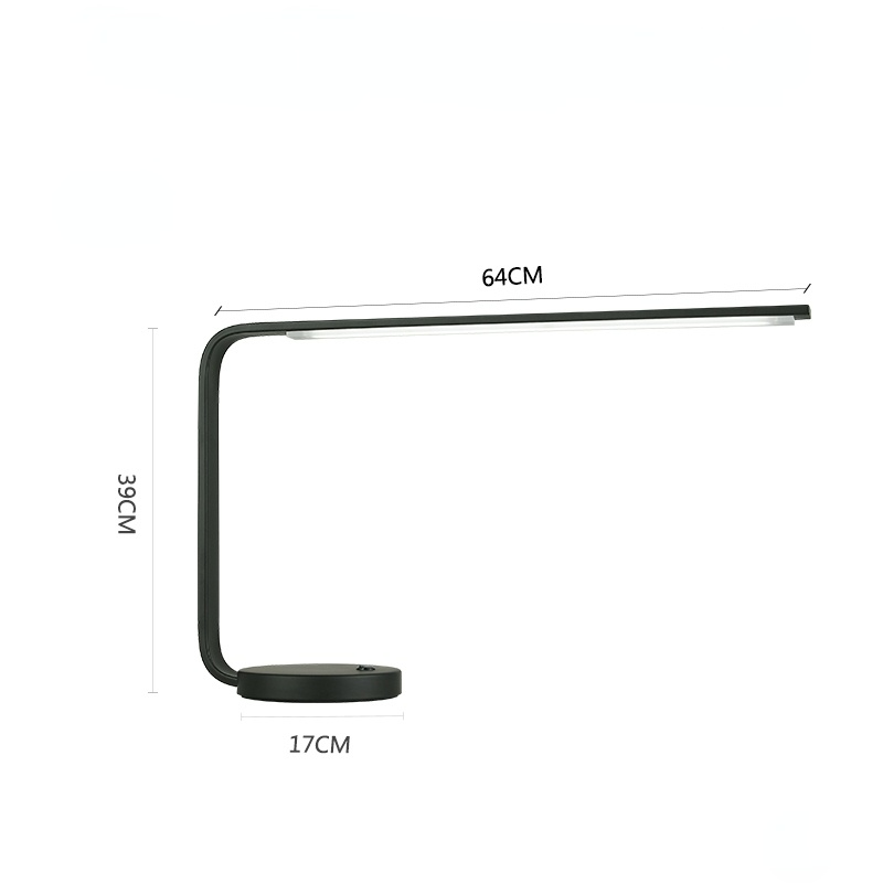 Lampe de bureau Akiana noir/blanc