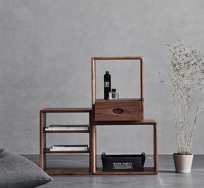 Séparateur d'affichage modulaire ADAM Cube en pin massif de Nouvelle-Zélande