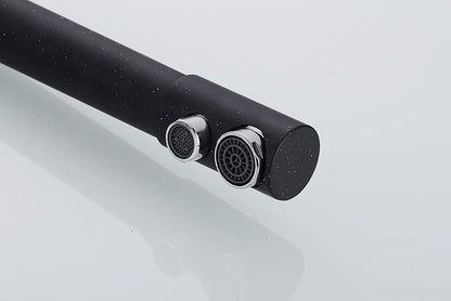 Robinet de cuisine minimaliste ARMAND noir mat/nude