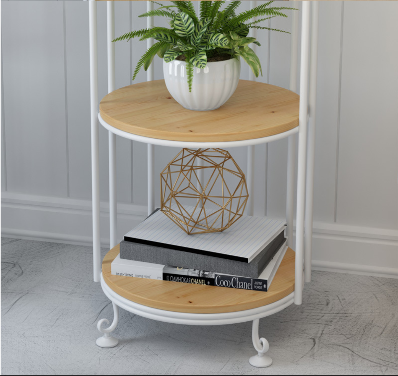 Présentoir/armoire pour cage à oiseaux originale ADORJAN