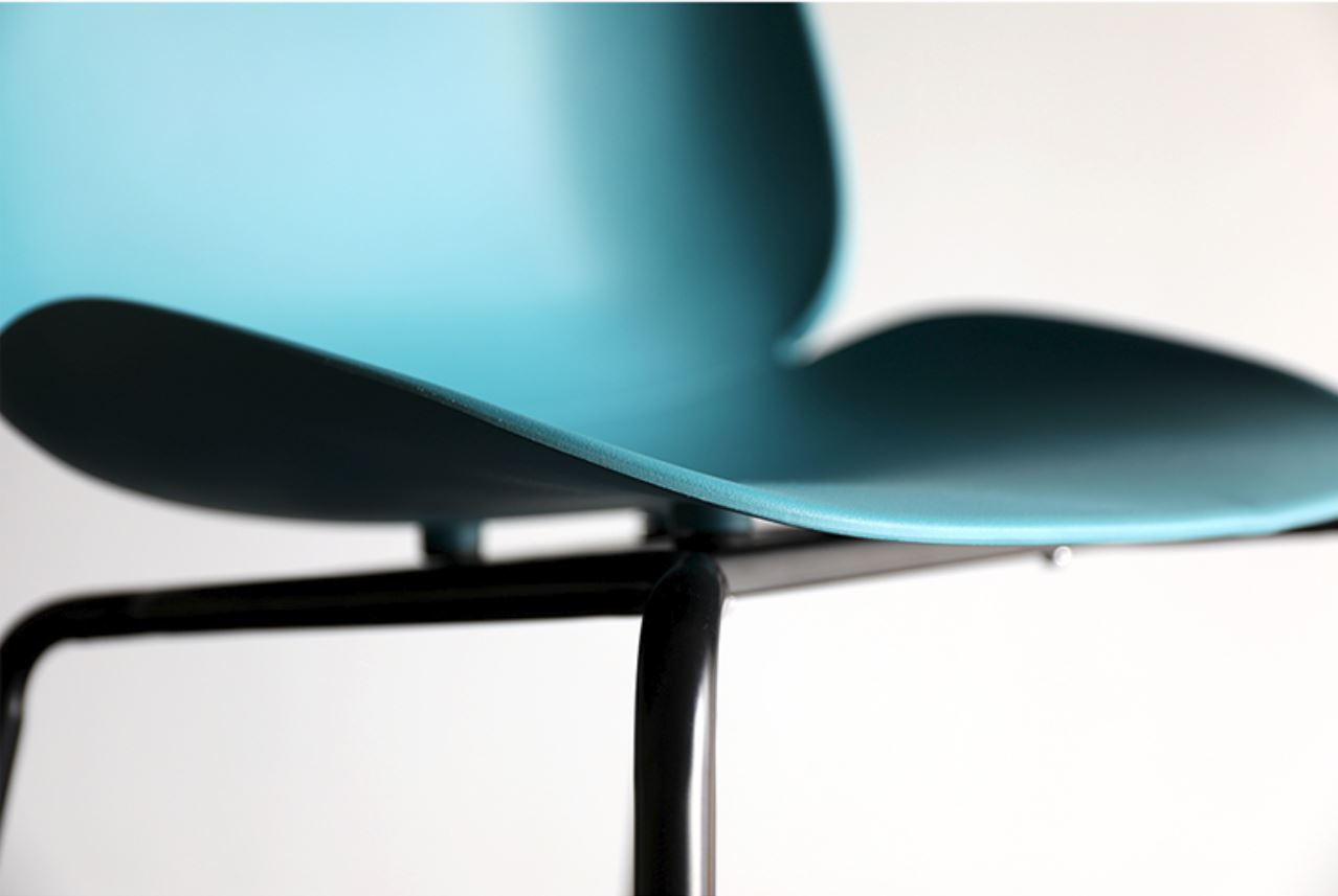 HARPER Chaises de salle à manger et de café minimalistes, contemporaines et colorées