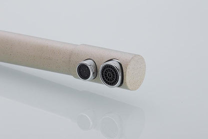 Robinet de cuisine minimaliste ARMAND noir mat/nude