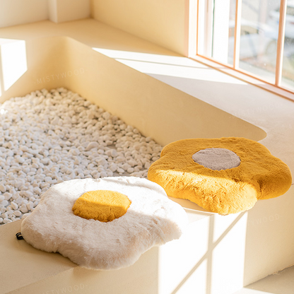 Coussin fleuri Interlude