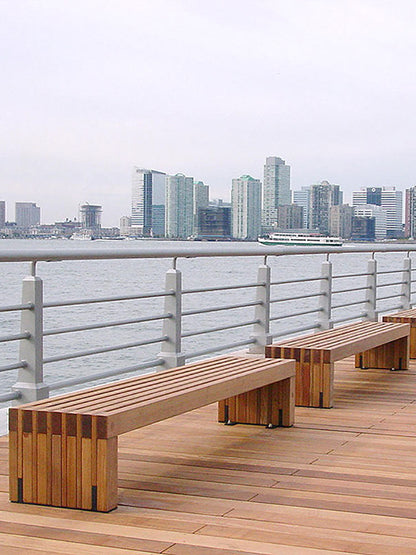 Chaise de parc JAMESON Banc d'extérieur Sièges de loisirs de jardin
