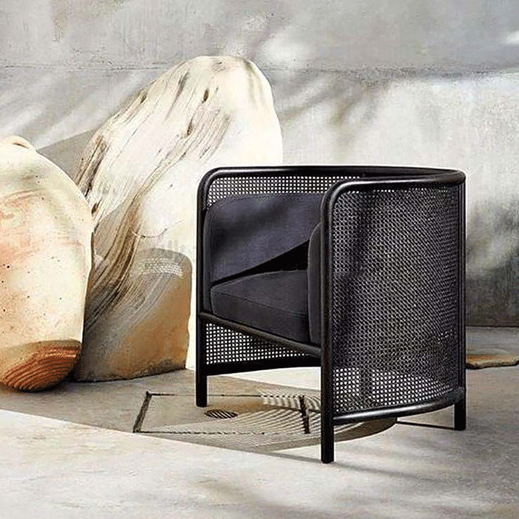 Chaise en rotin Edwards Leisure