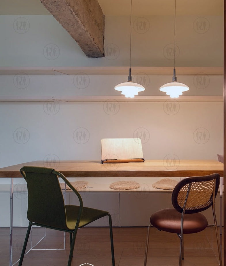 Table à manger AUDREY Design américain Bois massif Nordique