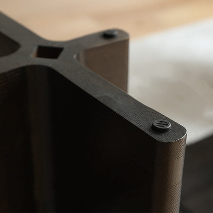 Table à manger en chêne massif Lebus