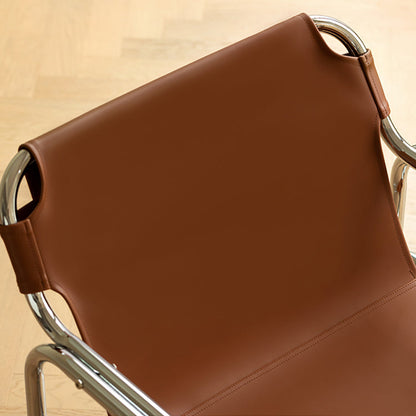 Fauteuil de salon en similicuir Barwyn