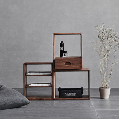 Séparateur d'affichage modulaire ADAM Cube en pin massif de Nouvelle-Zélande