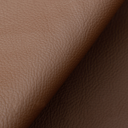 Oreiller en cuir artificiel aux tons de terre