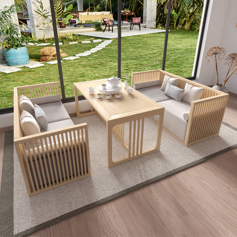 ANIYAH OHIO HILTON Canapé japonais en latex Frêne nordique