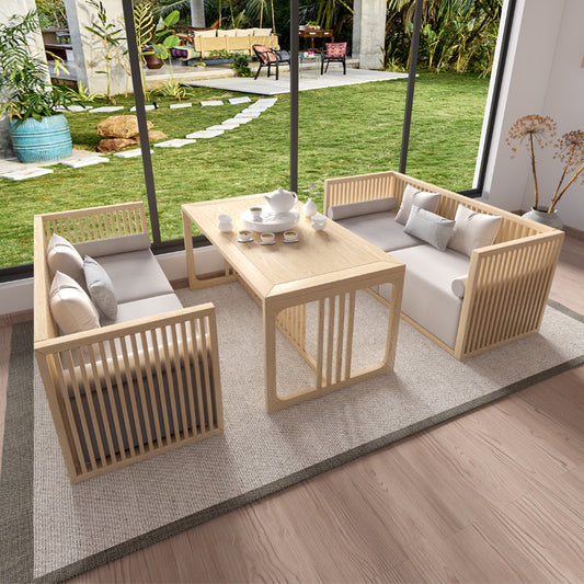 ANIYAH OHIO HILTON Canapé japonais en latex Frêne nordique