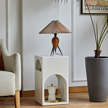 Table de chevet carrée minimaliste Chatham 