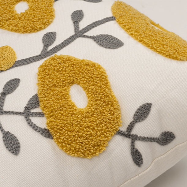 Coussin décoratif à fleurs Ambesonne