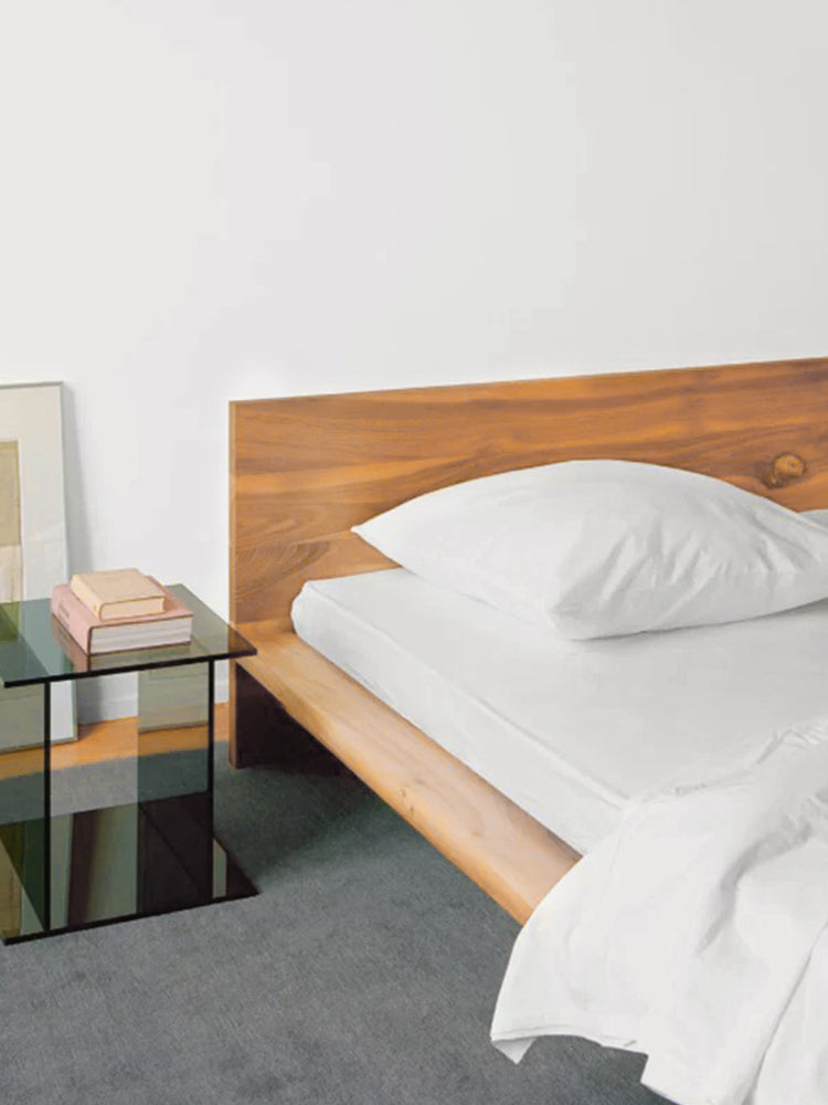 Lit CAMRYN BELAIR Lit Tatami de style japonais Lit nordique en bois massif