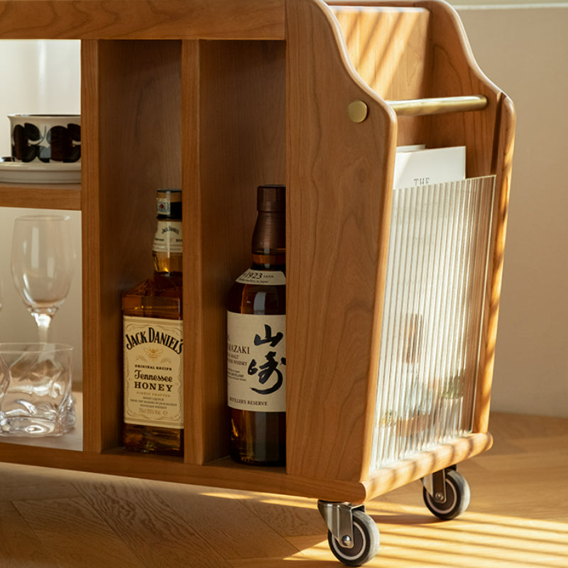 Chariot de rangement et table d'appoint Abelia