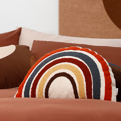 Coussin arc-en-ciel Bungalow