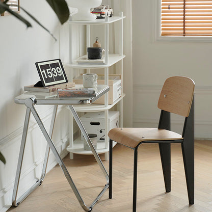 Chaise d'appoint en bois Gracey (lot de 2)