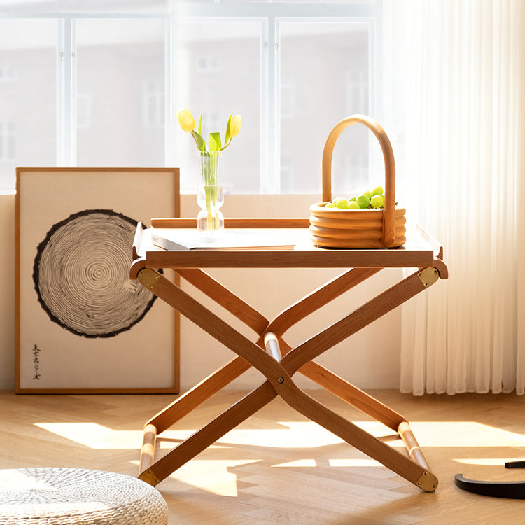 Table basse pliante sur piédestal Elvira