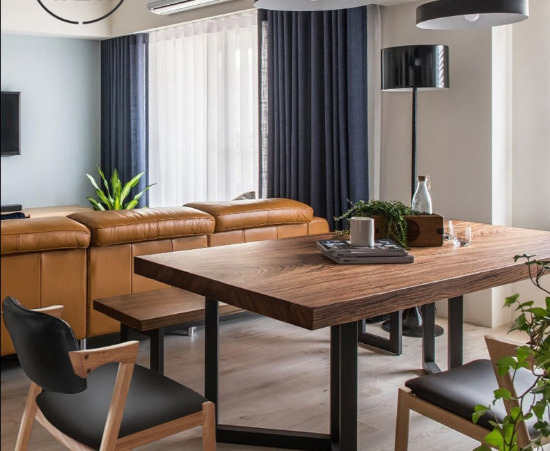 Table à manger de style scandinave américain LILLY RADISSON (4 couleurs, 10 tailles)