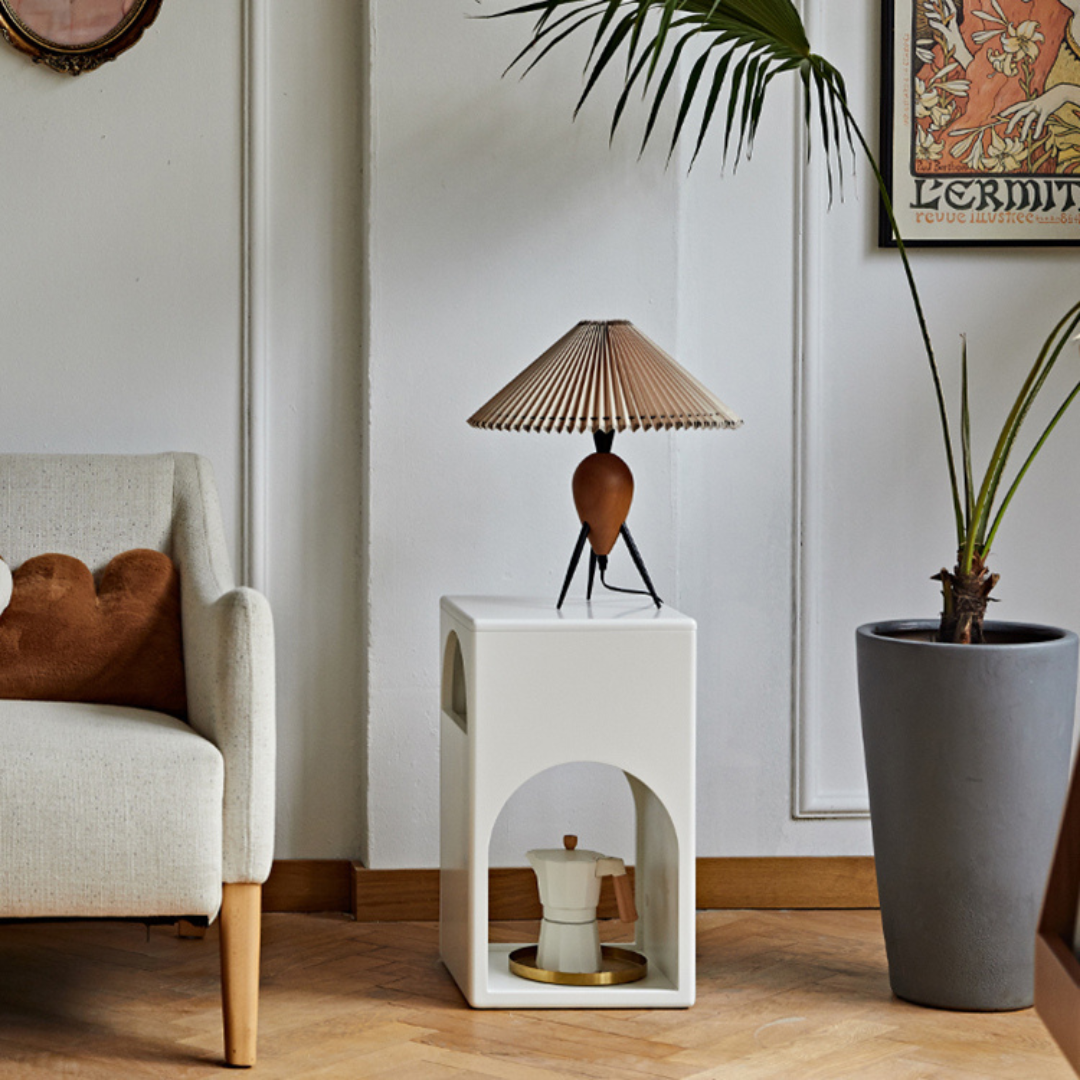 Table de chevet carrée minimaliste Chatham 