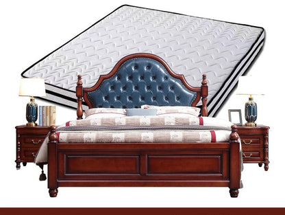 Lit Lucy Boston Hilton American Classic en bois massif (2 tailles et 2 couleurs au choix)