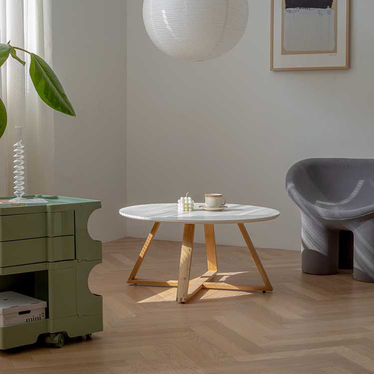 Table basse ronde Jelks