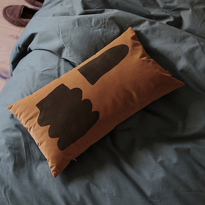 Ensemble de 3 coussins décoratifs en velours Kangana