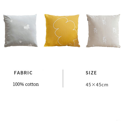 Housse de coussin carrée et insert Abilene 