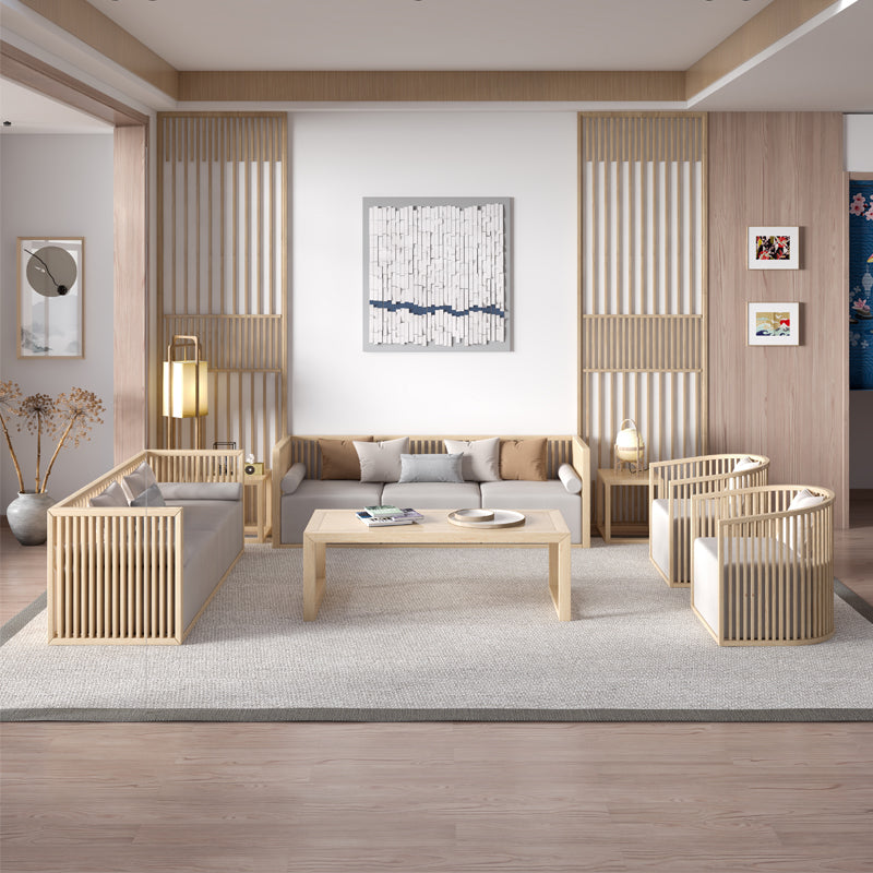 ANIYAH OHIO HILTON Canapé japonais en latex Frêne nordique