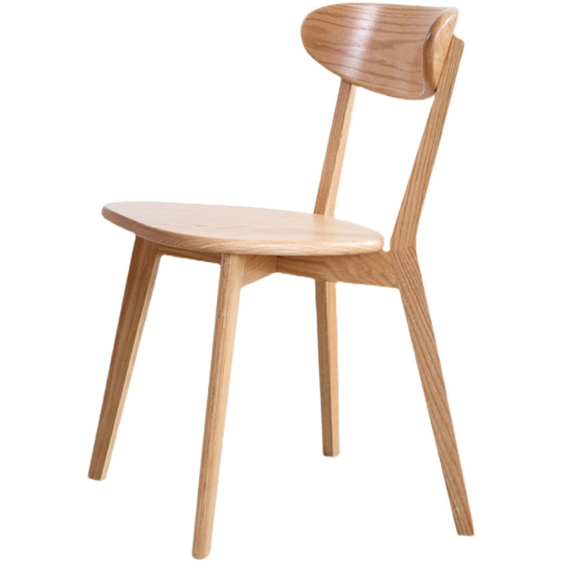 JAKIRA Table à manger et chaise en bois massif japonais nordique scandinave