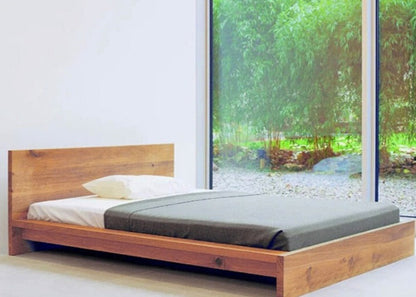 Lit CAMRYN BELAIR Lit Tatami de style japonais Lit nordique en bois massif