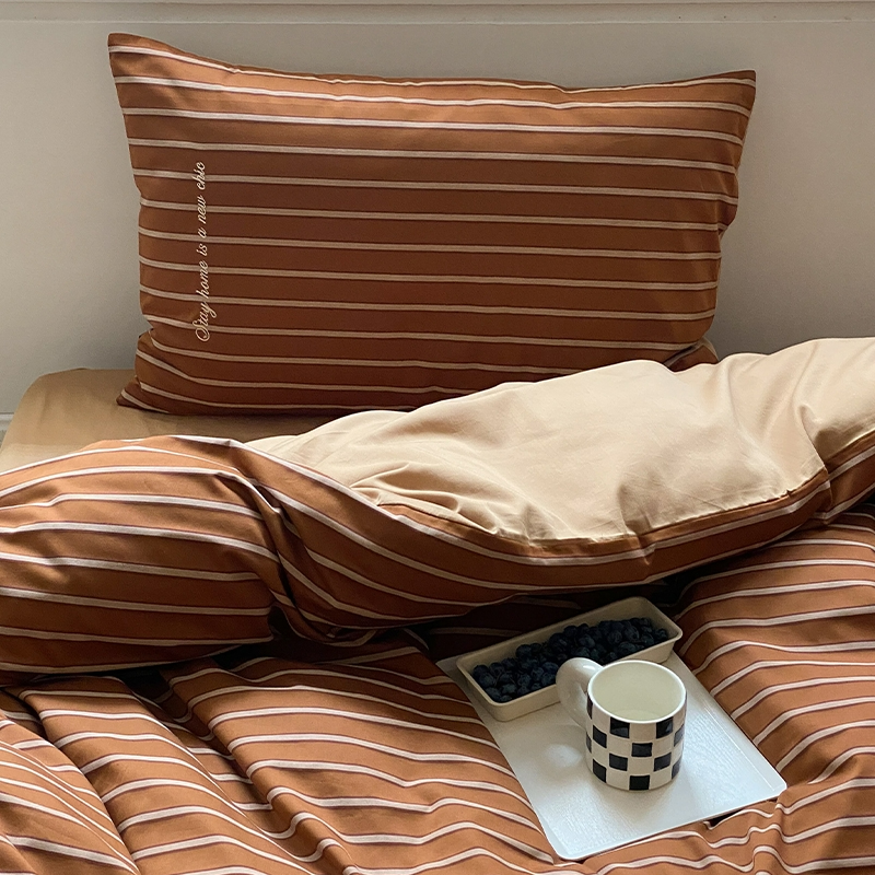 Ensemble de draps à rayures Arrian