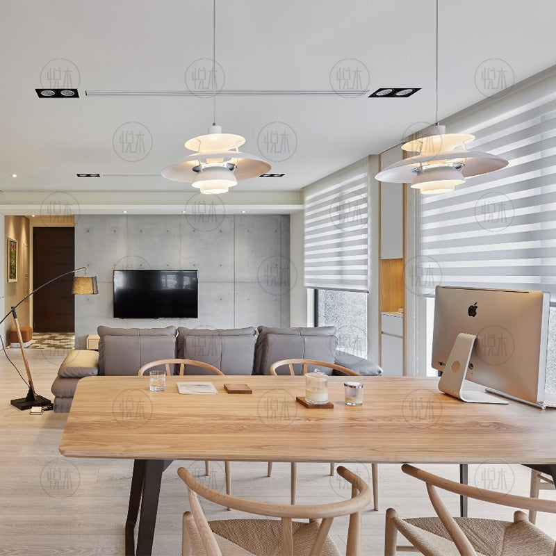 Table à manger scandinave GRAHAM en bois massif Live Edge Nordic