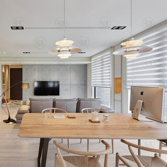 Table à manger scandinave GRAHAM en bois massif Live Edge Nordic