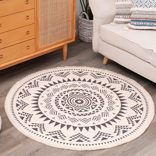 Tapis rond Lucienne
