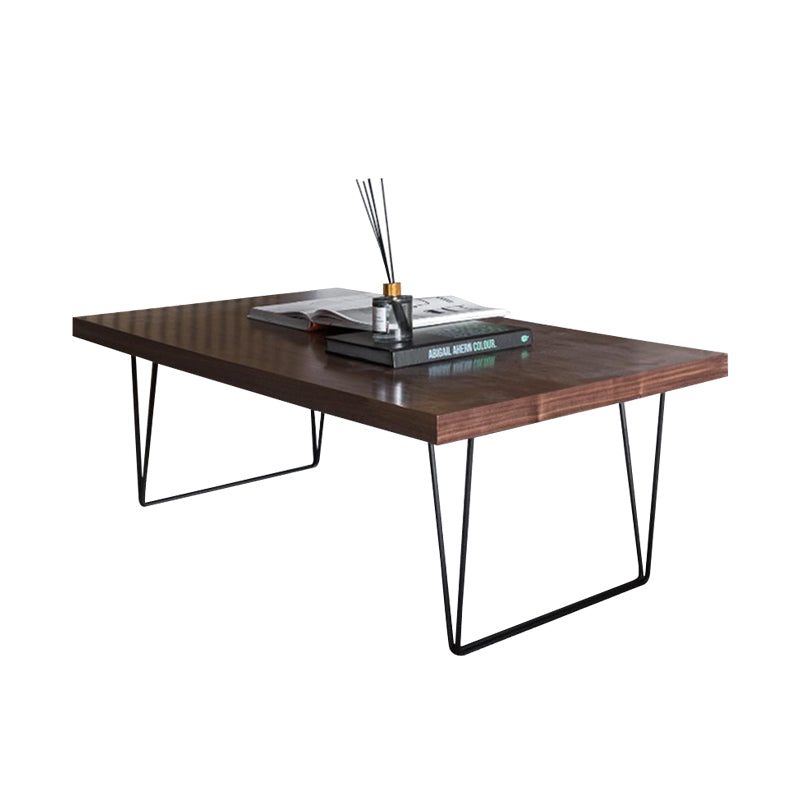 Table basse ALINA RADISSON style scandinave américain rétro en bois massif (4 tailles, 4 couleurs)