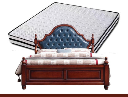 Lit Lucy Boston Hilton American Classic en bois massif (2 tailles et 2 couleurs au choix)