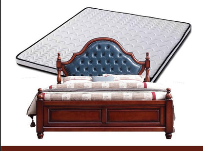 Lit Lucy Boston Hilton American Classic en bois massif (2 tailles et 2 couleurs au choix)