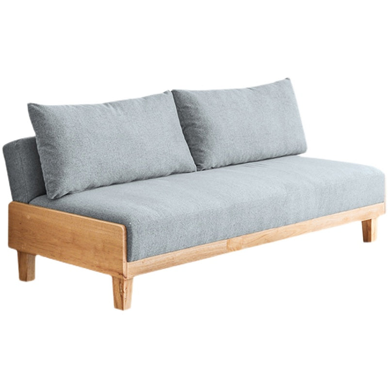 Canapé-lit BROOKLYNN RITZ en bois massif japonais scandinave (6 couleurs)