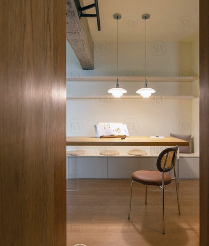 Table à manger AUDREY Design américain Bois massif Nordique