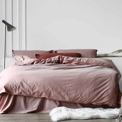 Ensemble de draps en coton Gardenhire 4 pièces 