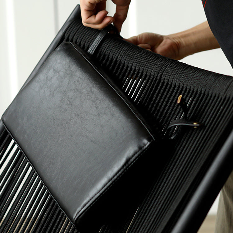 Chaise longue en bois massif Ardoin