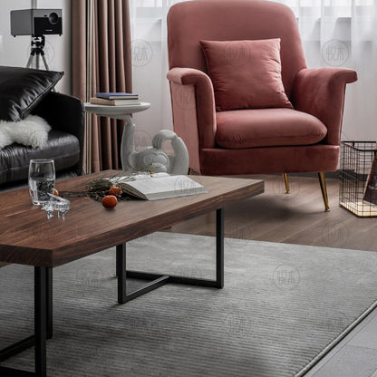 Table basse scandinave japonaise Maeve RADISSON en bois massif nordique (4 couleurs, 8 tailles) 