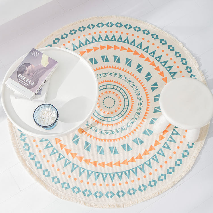 Tapis rond Lucienne